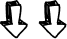 arrows indicating more content is below
